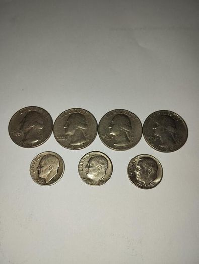 USA coins 1947 to 1980