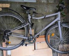 Riverside bicycle with accessories