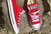 Get New Classic Converse Chuck Taylor All Stars Low Red