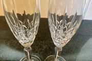 Pair of vintage Waterford Crystal champagne glasses