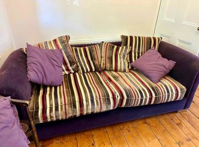 Large lilac couch