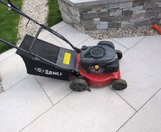 lawnmower petrol self drive sanli lsp4135