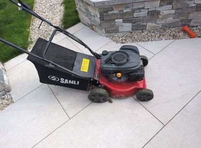 lawnmower petrol self drive sanli lsp4135
