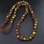 Vintage Middle Eastern Old Face Glass Beads Necklace Image 3