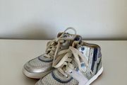clarks girls high top trainers jnr 8F