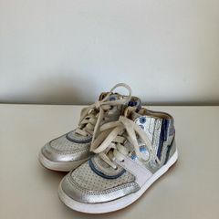 clarks girls high top trainers jnr 8F