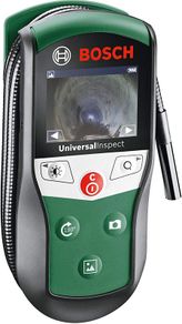 Bosch Inspection Camera UniversalInspect (Camera Head Diameter: 8 mm, Cable Length: 0.95 m, Colour Display, in Cardboard Box)