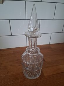 georgian decanter.