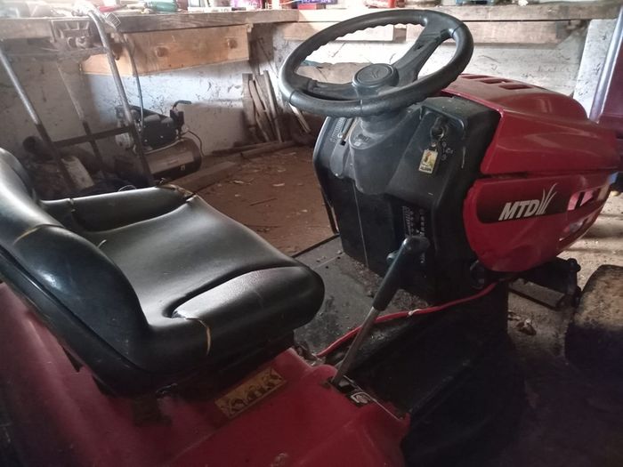 Ride on mower