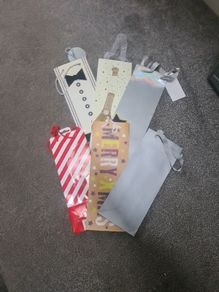 6 wine gift bags