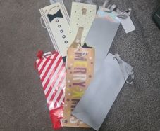 6 wine gift bags