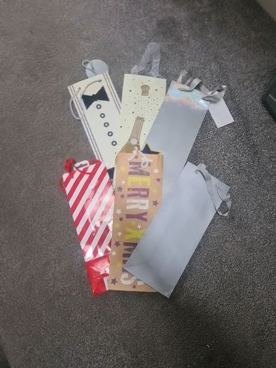 6 wine gift bags