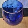 Large vintage Bohemia glass goblet Image 4