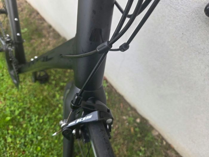Cube attain road bike