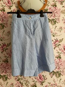 Linen shorts UK 10 Rosso 35