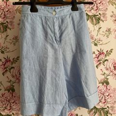 Linen shorts UK 10 Rosso 35