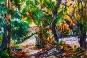 Old weir bridge Killarney watercolour