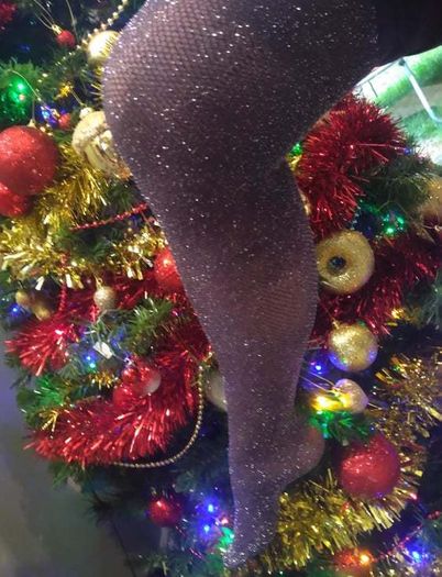 Women's glitter tights