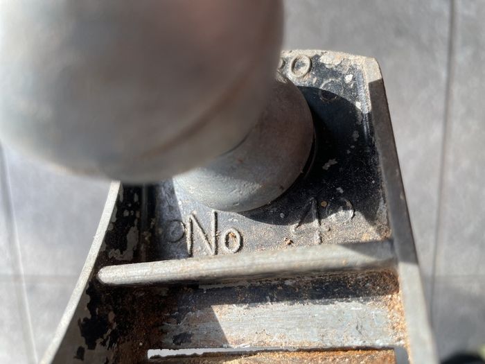 Milbro No. 4 Plane