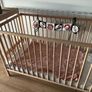 Baby Crib & Matching Changing Table Image 3