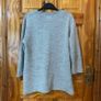 Tivoli of Ireland grey knit tunic style jumper. Size:Small Image 2
