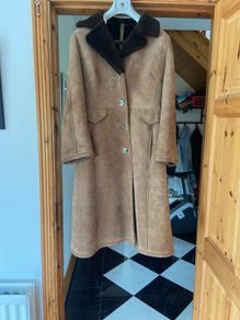 vintage sheepskin coat