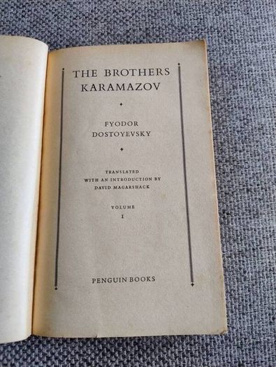 The Brothers Karamazov 1958 Fyodor Dostoevsky Penguin Classics in good overall condition see photos FREE STANDARD POSTAGE INCLUDED