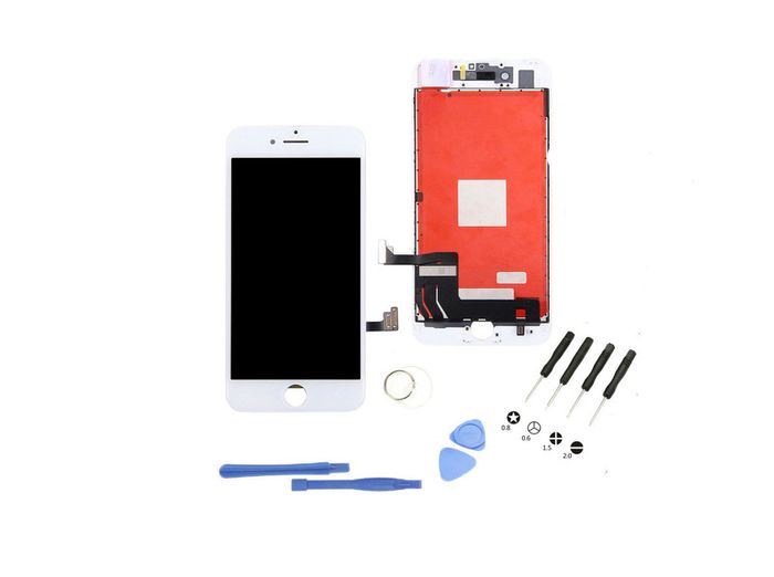 For iPhone 7 LCD Display Touch Screen Digitizer Assembly Unit White With Tools - FHT10IPLCD