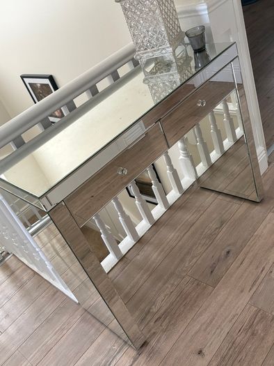 Mirror console table or dressing table