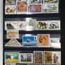 Ace Black 32 page/ 16 leaf Stamp Album with over 900 stamps. Thematic of Animals, Plants, Classic Cars, Space, Trains, Sport & Disney noted. Image 7