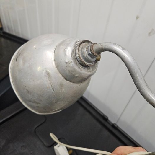 1950s industrial table lamp