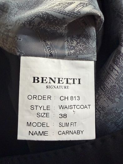 Black Benetti Tuxedo
