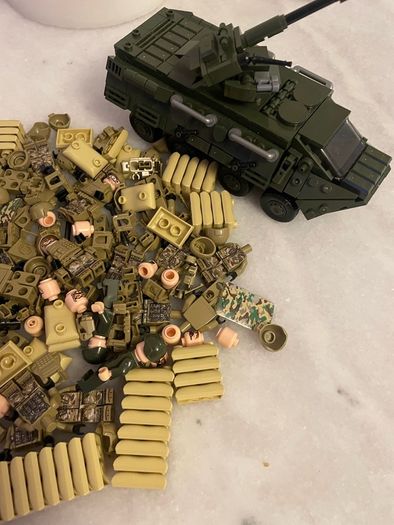 Lego compatible military figures