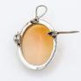 Lady Cameo Silver Brooch-Pendant Image 3
