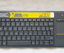 Logitech K400 Plus Wireless Keyboard Mouse Trackpad
