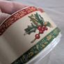 Vintage Villeroy and Boch sugar bowl and milk jug in Festive Memories pattern. Image 7