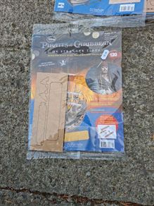 Pirates of the carribean magazine collection Pirates ship assembly