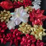 Christmas bows and several rolls of ribbon Image 2