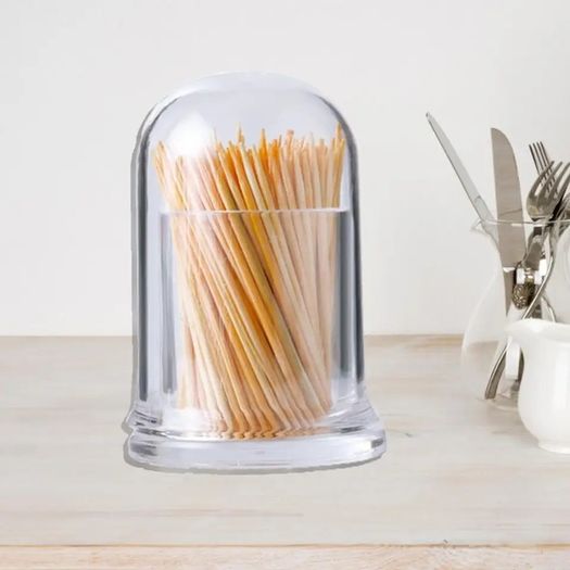 Transparent Toothpick Holder - New