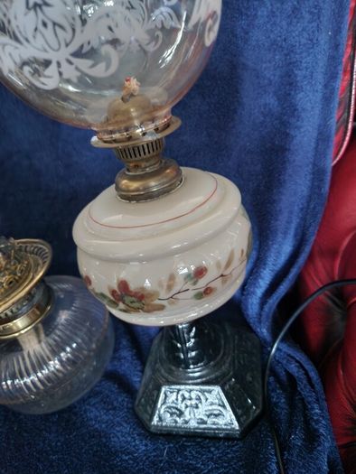 Vintage oil lamps