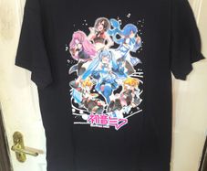 Hatsune miku anime t shirt size medium