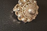Silver brooch