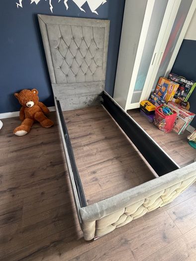 single bed with storage