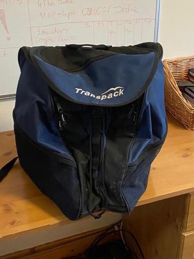 Skiing Boots And Ski Boot Ruck Sack For Sale