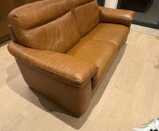 Natuzzi Brown 3 Seater Sofa