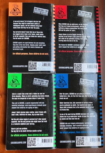Books 1-4 Cherub Series by Robert Muchamore