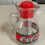 Glass Jug with ice container Coca Cola Image 3