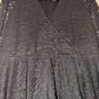 gorgeous black lace floral midi dress from Boohoo Image 7