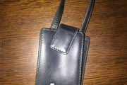 Vintage Radley leather small mobile phone holder