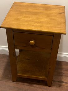 Single Drawer Bedside Table